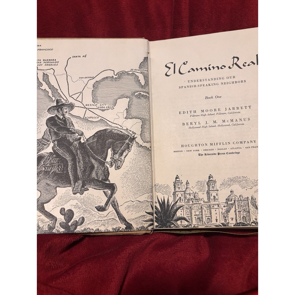 El Camino Real 1942 Jarrett & McManus 9x6 First Edition & Printing (see desc) - Picture 10 of 12